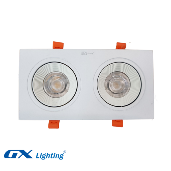 Đèn Led Âm Trần Mặt Vuông THD-2F1220