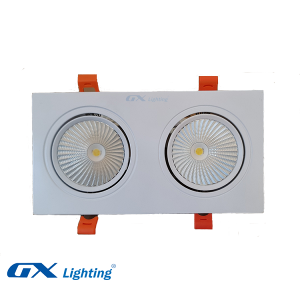 Đèn Led Âm Trần Mặt Vuông THD-2F709